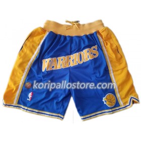 NBA Golden State Warriors Sininen Miesten Tasku Shortsit Swingman